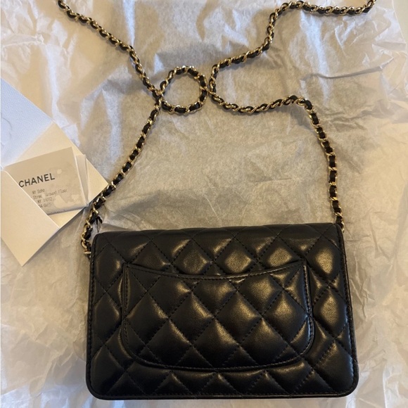 Chanel Wallet on Chain Gold Lambskin Hardware - Picture 4 of 8